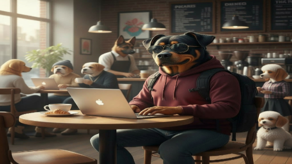Mac in Cafe_01